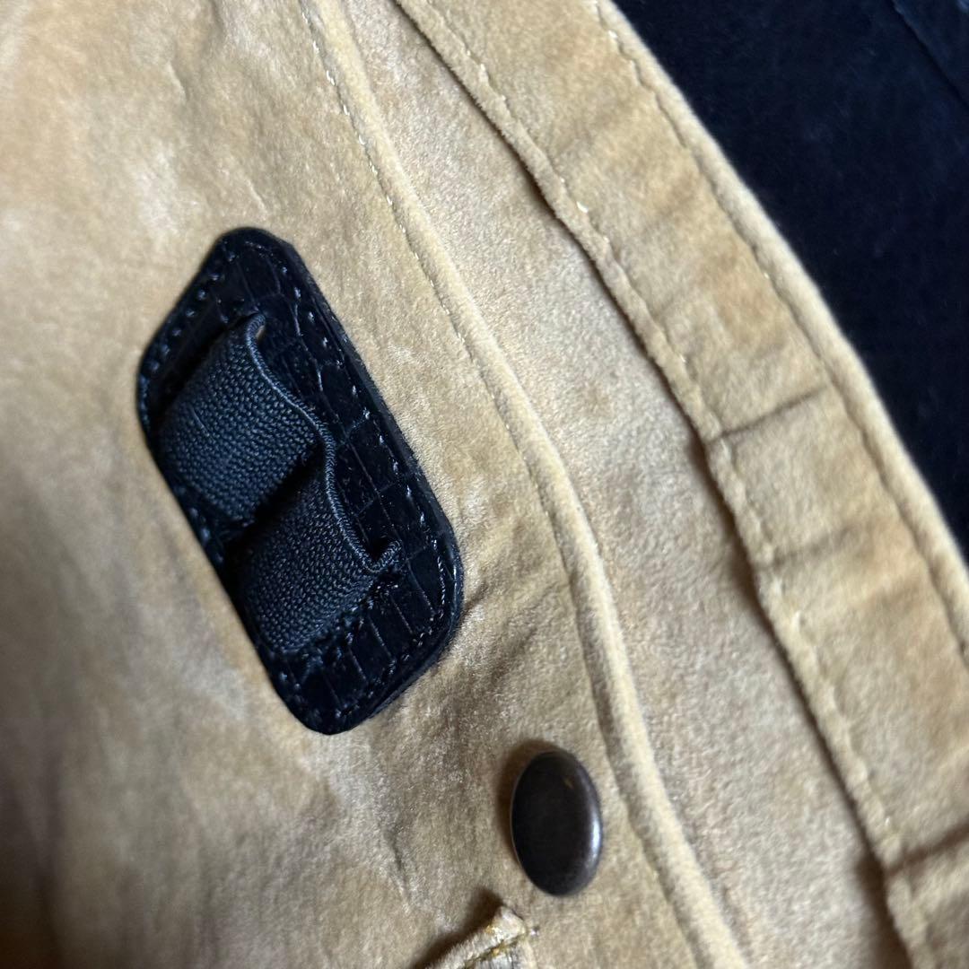 ⭐️極美品⭐️ROZEN 本革　JRA クロコダイル　ショルダーバッグ　ブラック