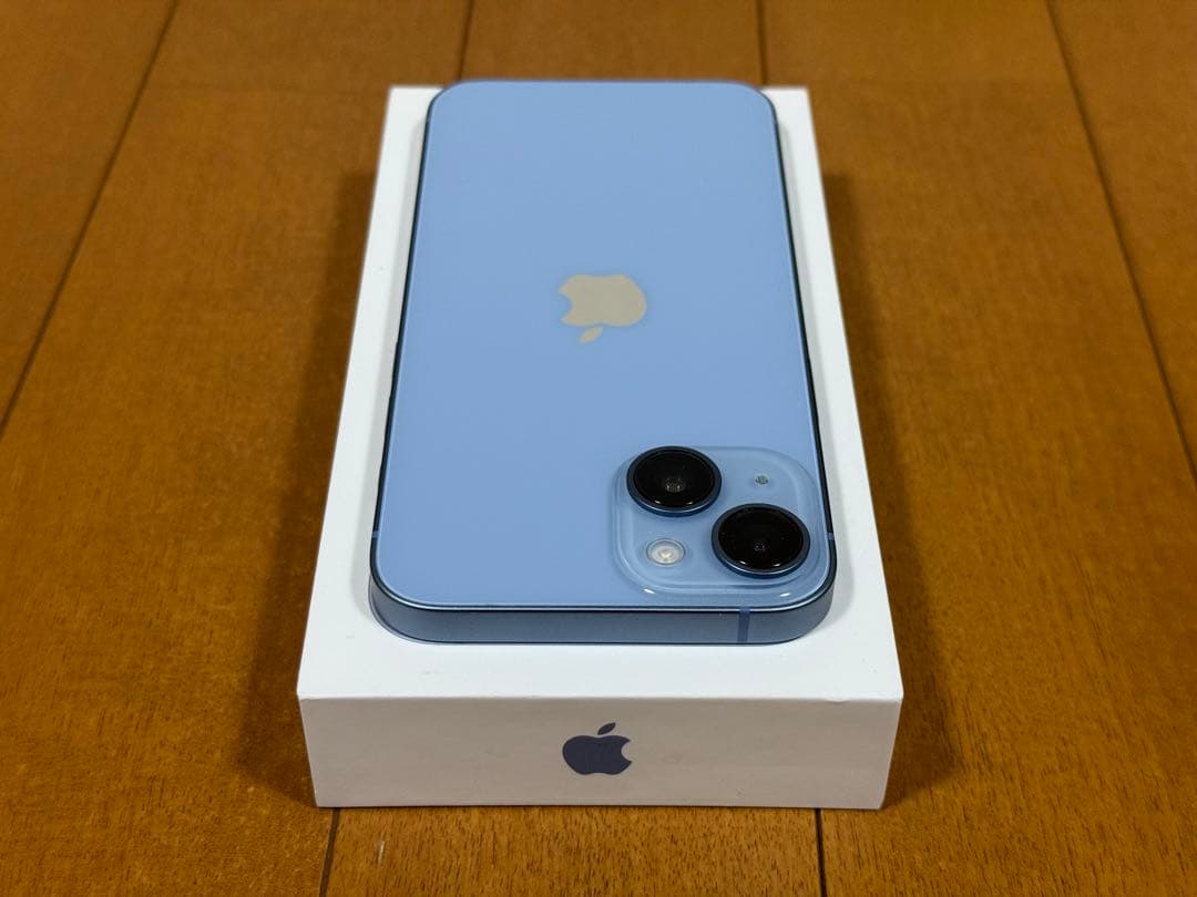 iPhone 14 128GB ブルー SIM フリー 95%