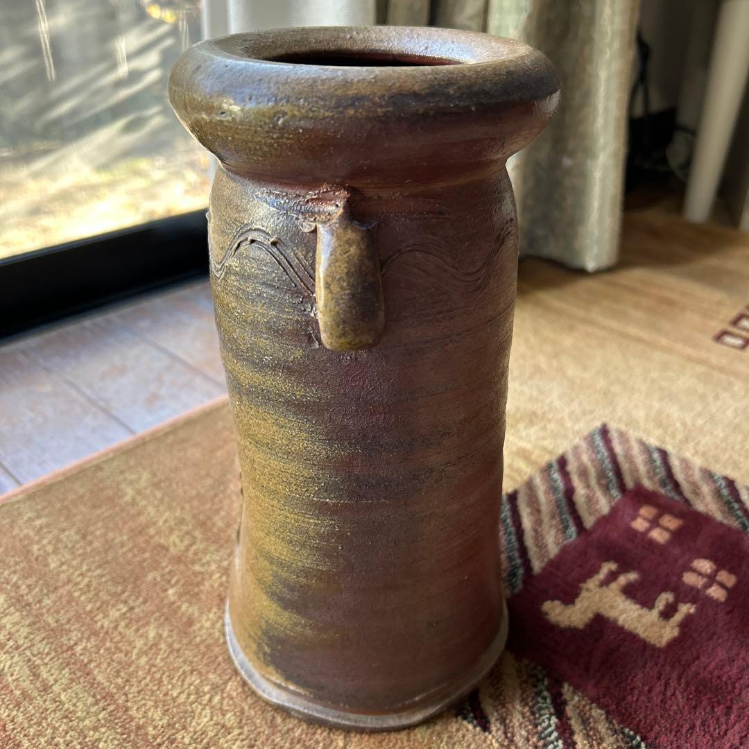 備前焼　大花瓶