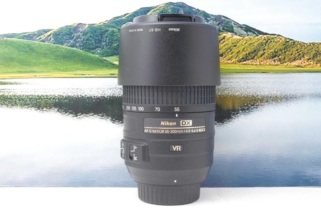 Nikon AF-S 55-300mm 手振れ補正付 300㎜望遠レンズ