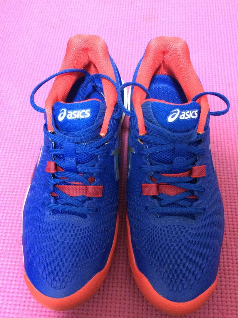 アシックスゲルレゾリューション9　LIMITED EDITION 青×赤ロンドン