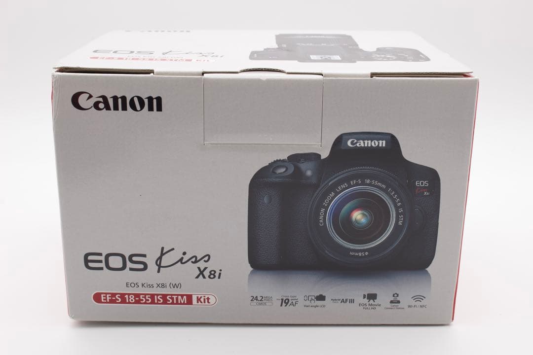 美品✨Canon EOS Kiss X8i 標準レンズキット　Wi-Fi機能
