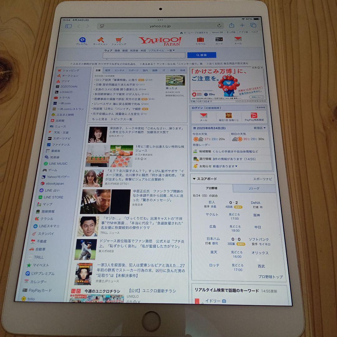 iPad Air 第3世代 64GB シルバー 本体 充電ケーブル付き