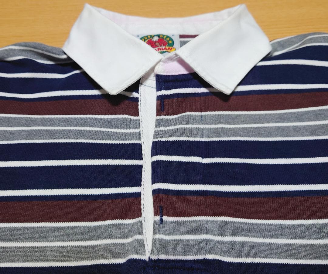 バーバリアン　ラグビーシャツ