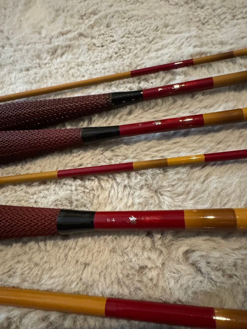 (ヘラブナ竿) 3本セット9,10,12尺 ロッドケース付き