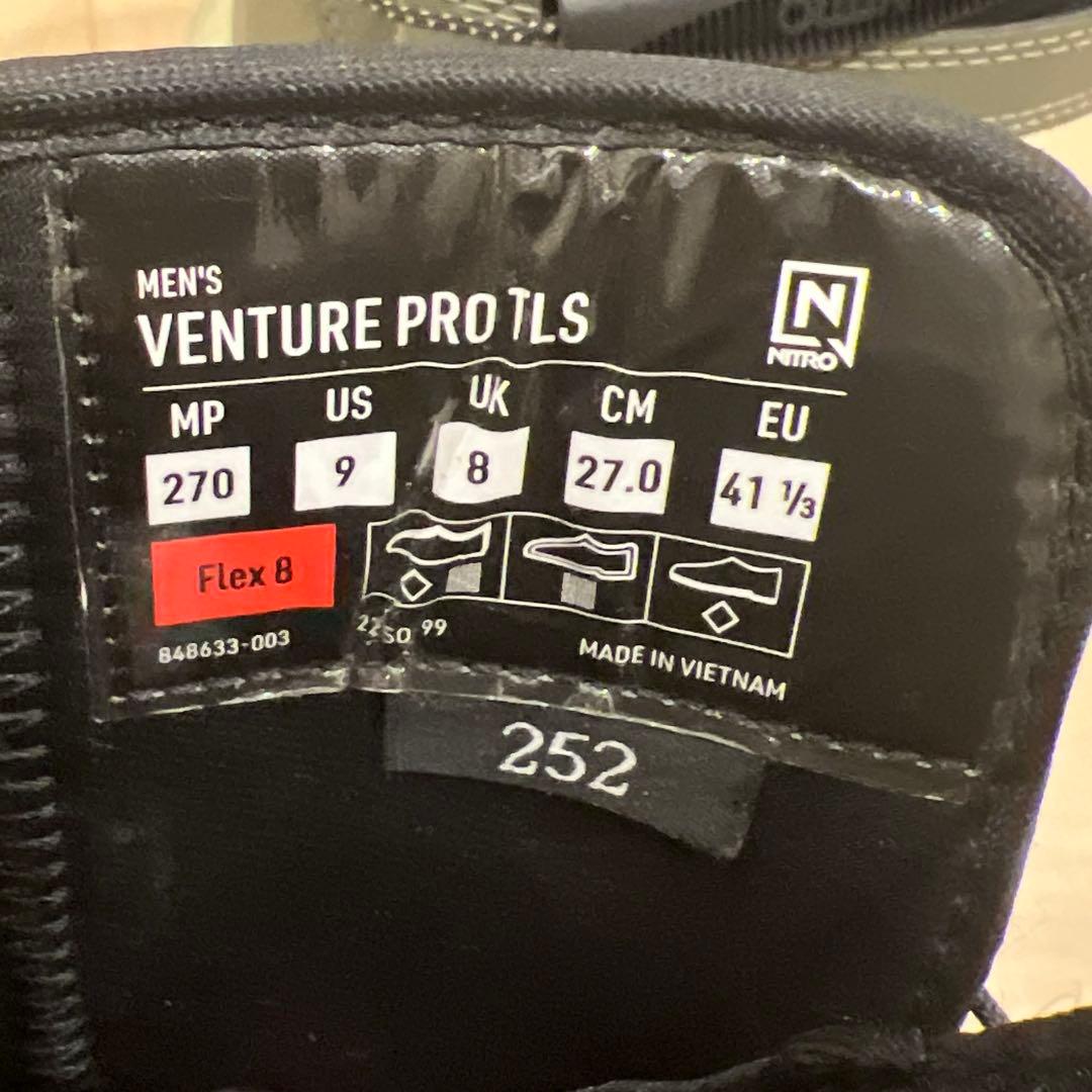 22-23モデル NITRO VENTURE PRO TLS 27.0cm