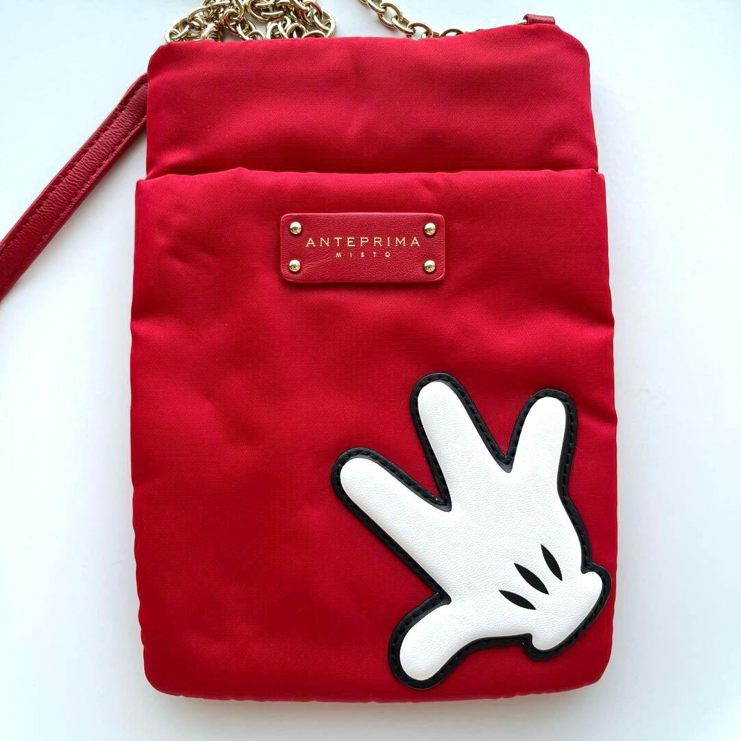 【美品used】アンテプリマ ミスト ディズニーコラボショルダーポーチ