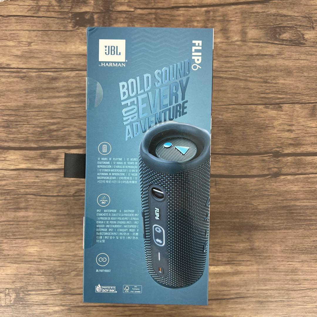 261219 JBL FLIP6 Bluetoothスピーカー ブルー