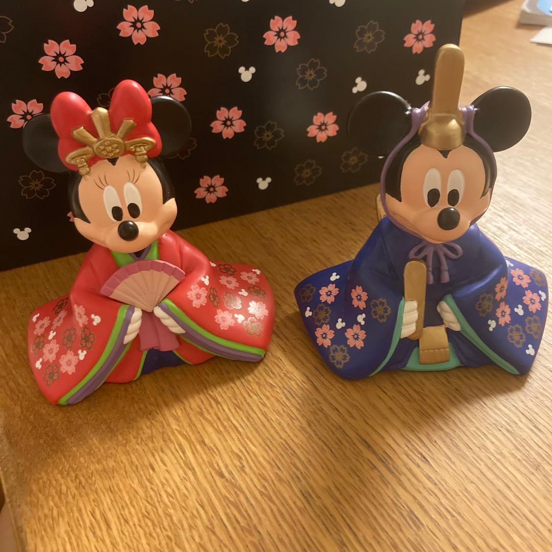 ミッキー・ミニー ひな人形　ディズニー