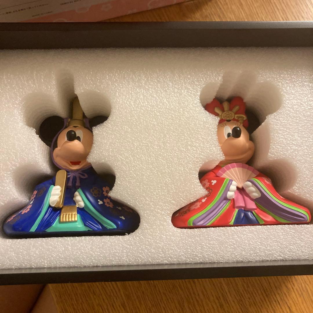 ミッキー・ミニー ひな人形　ディズニー