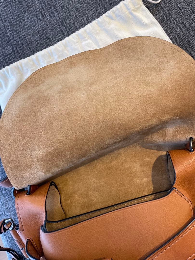 ロエベ　LOEWE ゲート　ショルダーバッグ　ブラウン