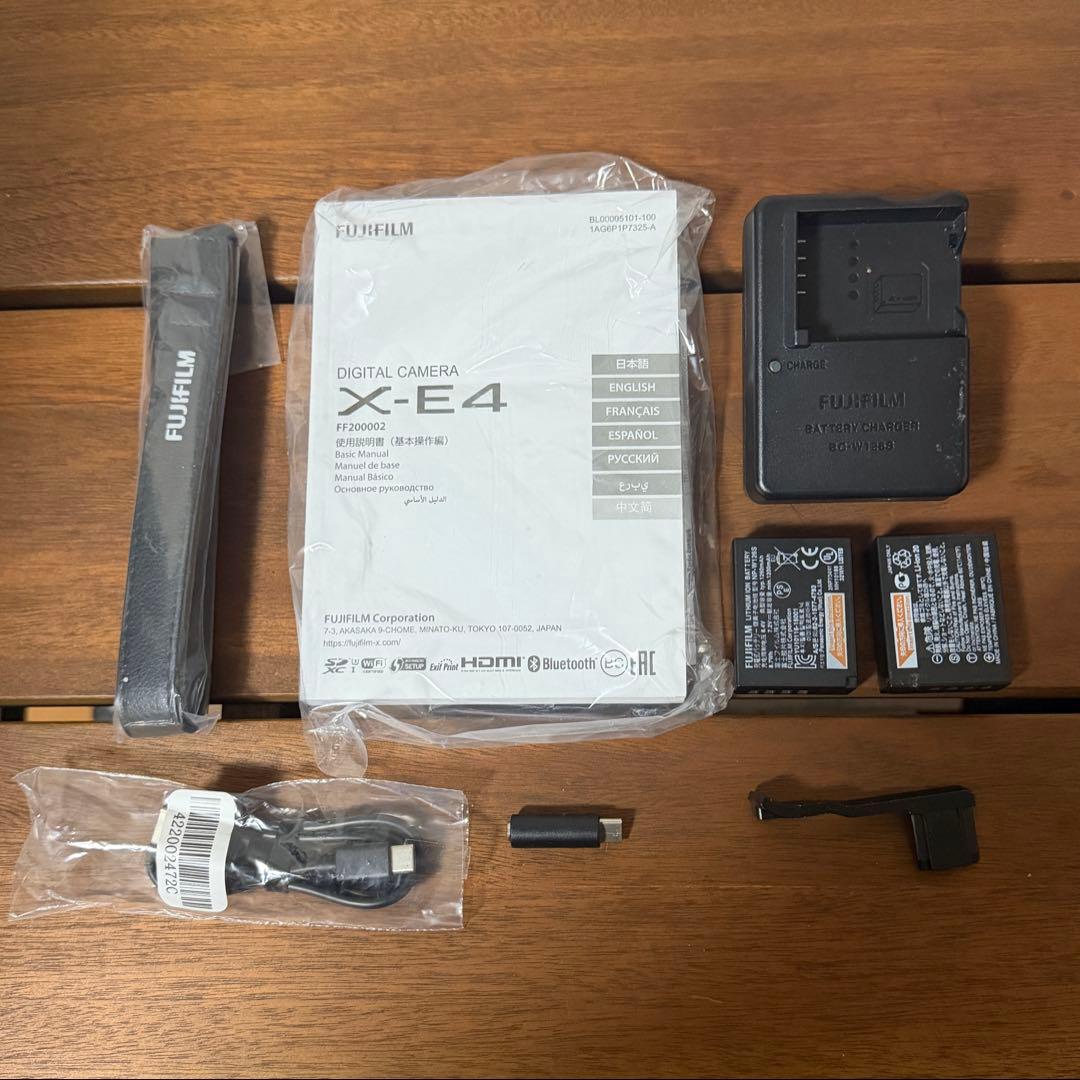 FUJIFILM X-E4 ブラック +付属品