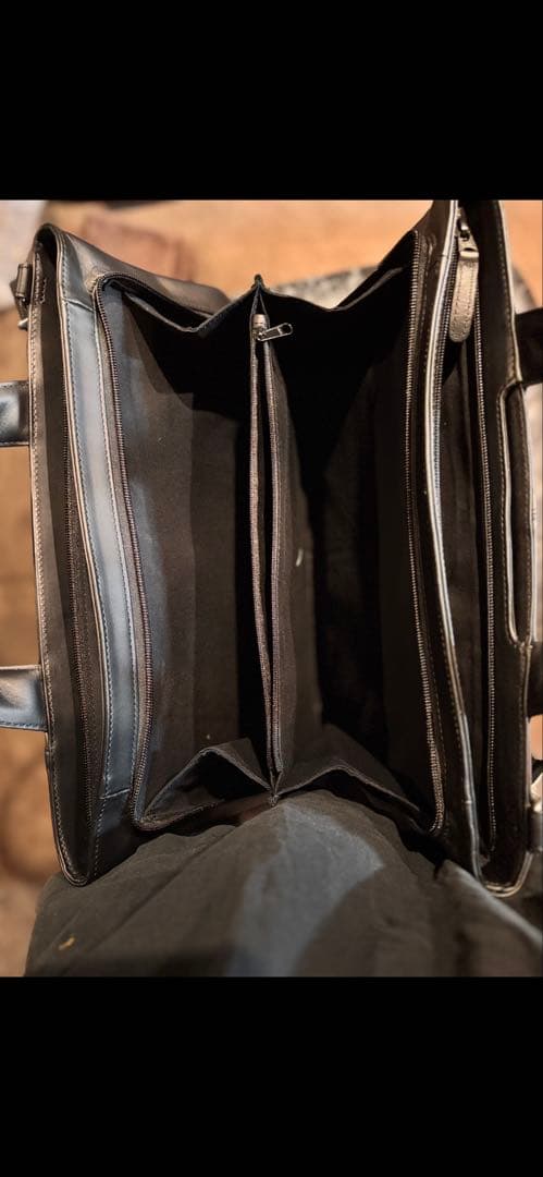 未使用 TRION トライオン　2wayレザー ビジネスバッグ