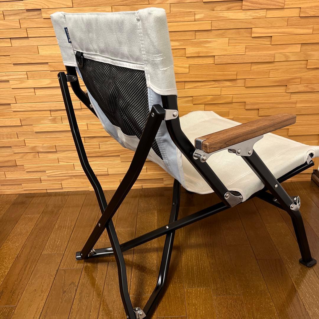  peak ローチェア ショート アイボリー①