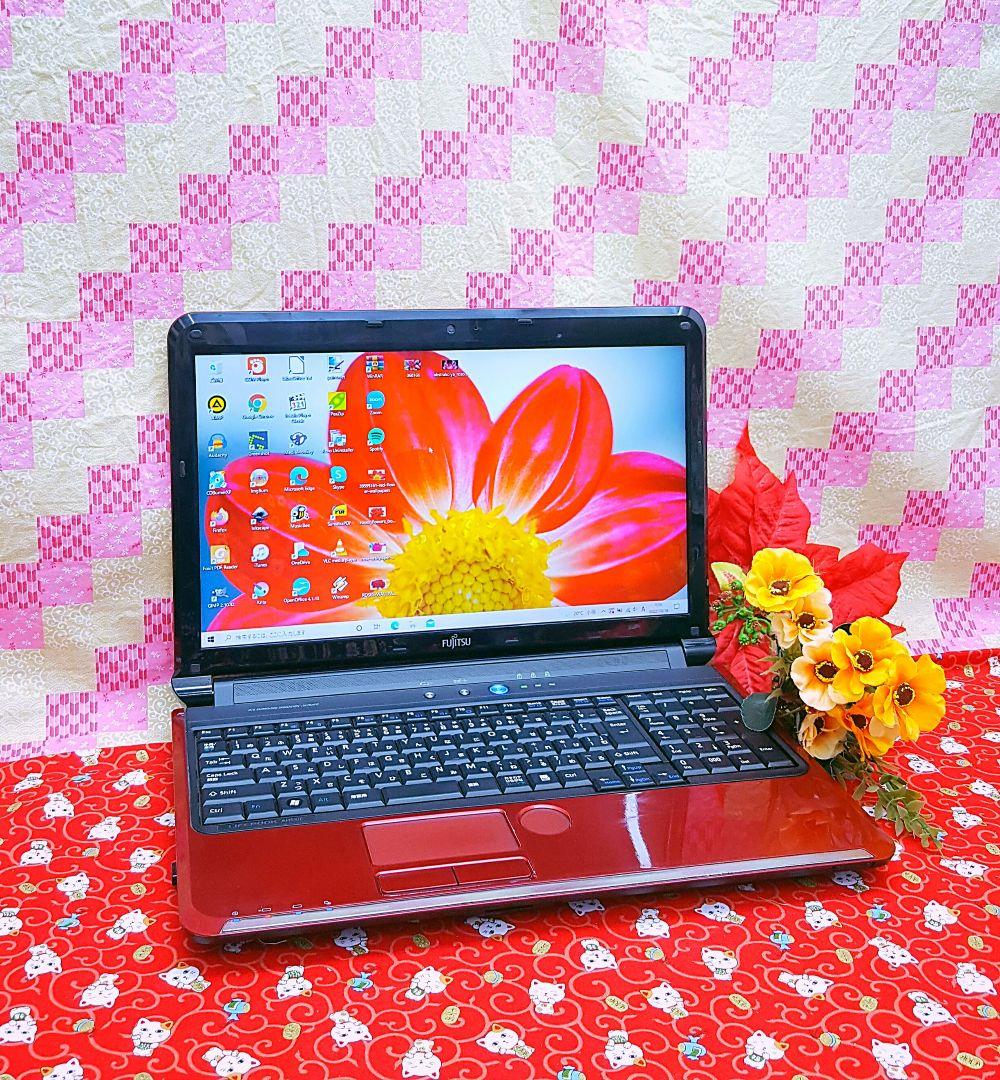 極上品！美品！テレワーク可能！富士通！新型Win11搭載！動
画編集