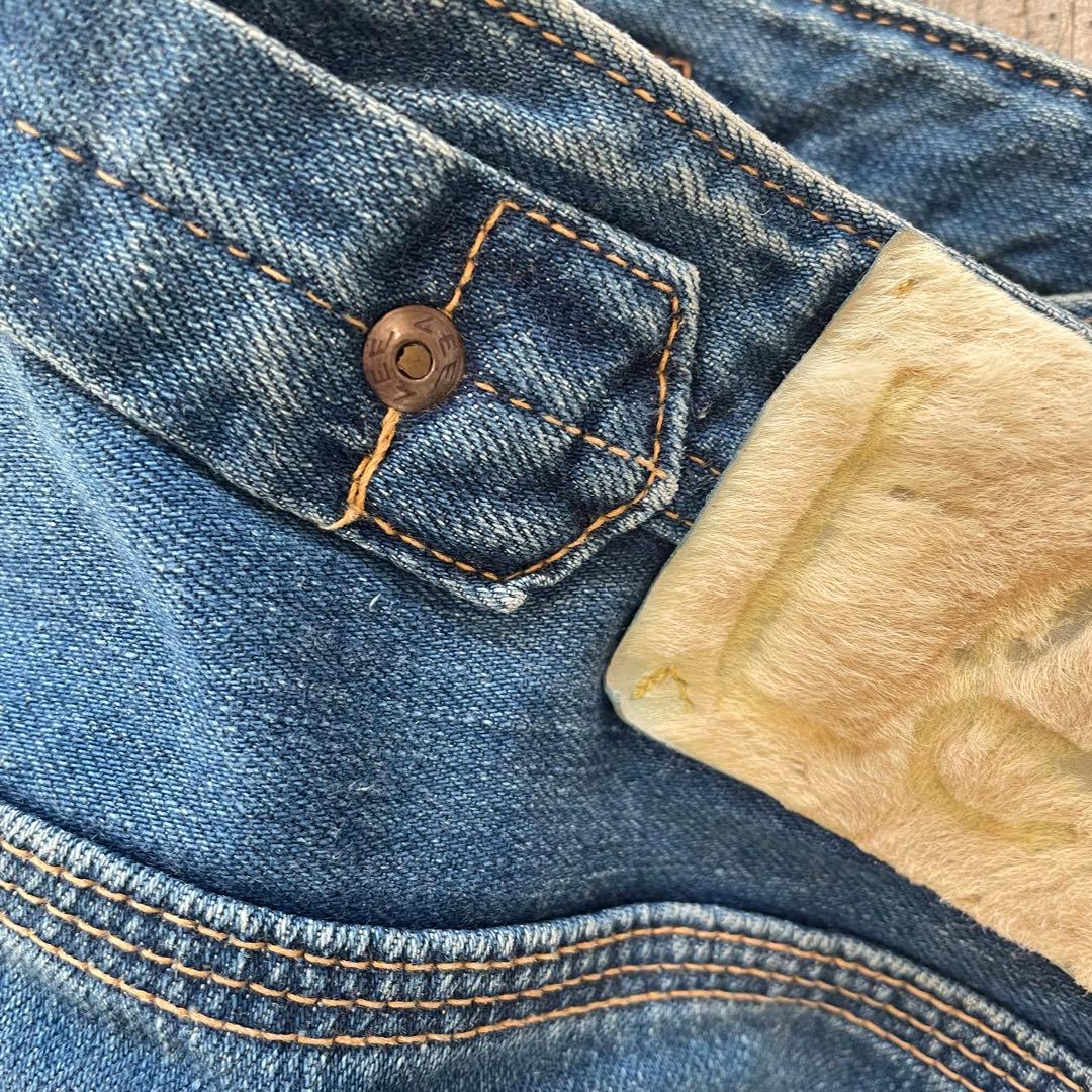 Lee シンチバック 尾錠 付き ビンテージ 90年代 101 ハラコ w31