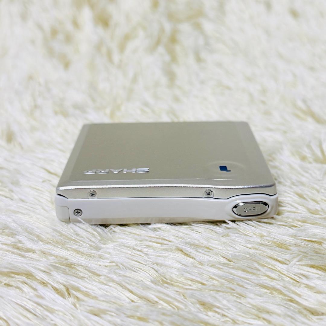【SHARP】MD-DS33-S ポータブルMDプレーヤー シルバー 1ビット