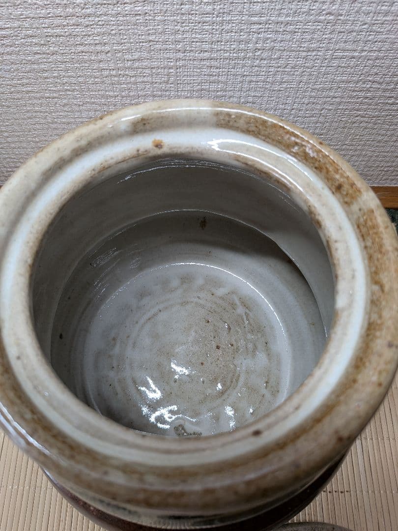 【人間国宝】十二代　中里太郎右衛門　（無庵）　朝鮮唐津　水指