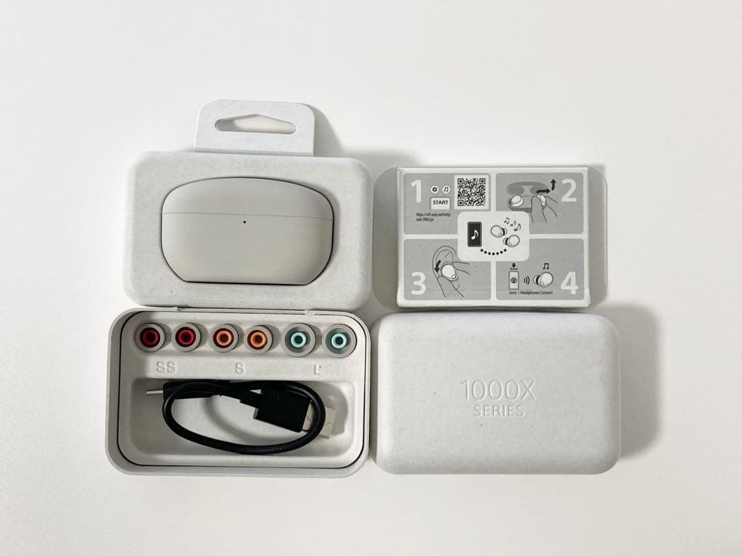 SONY WF-1000XM5 ワイヤレスイヤホン プラチナシルバー