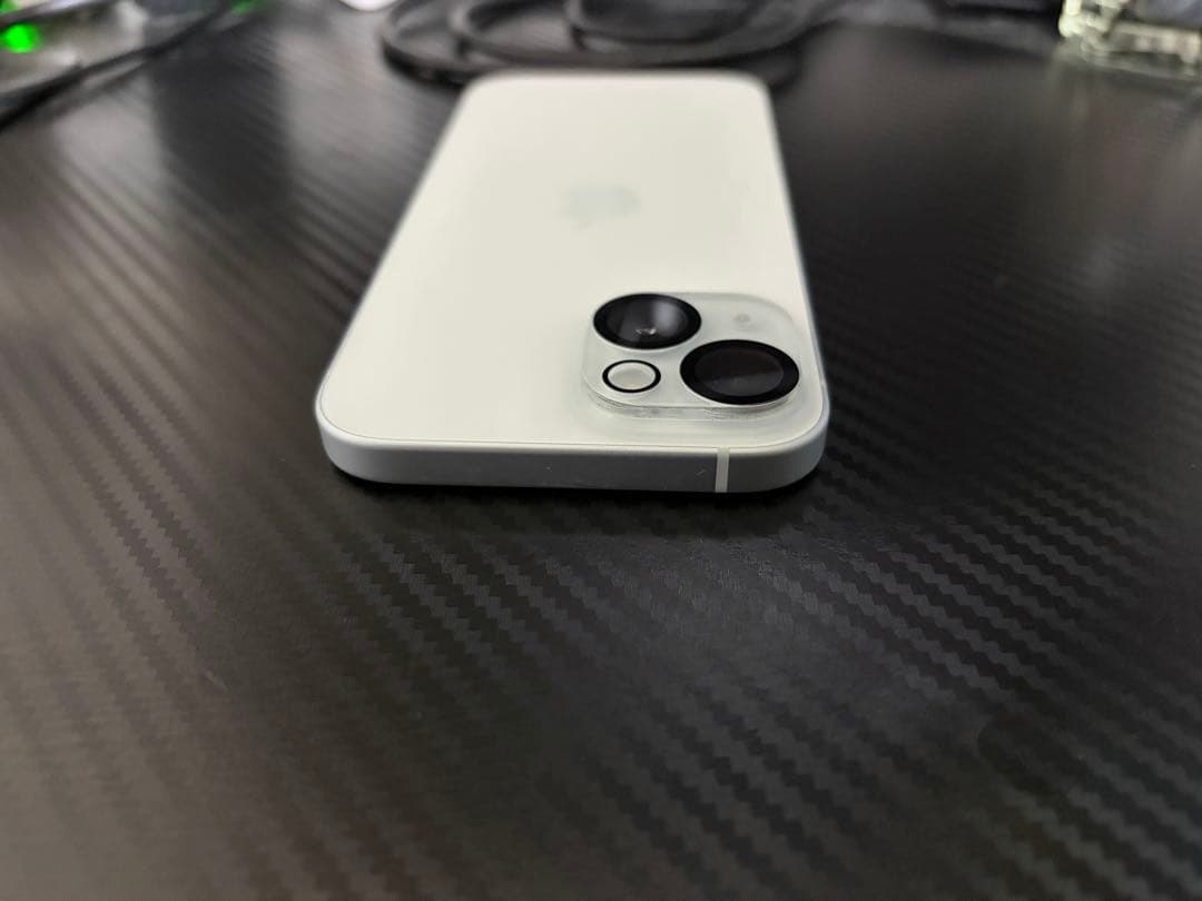 【美品】Apple iPhone 15 ブルー 128GB