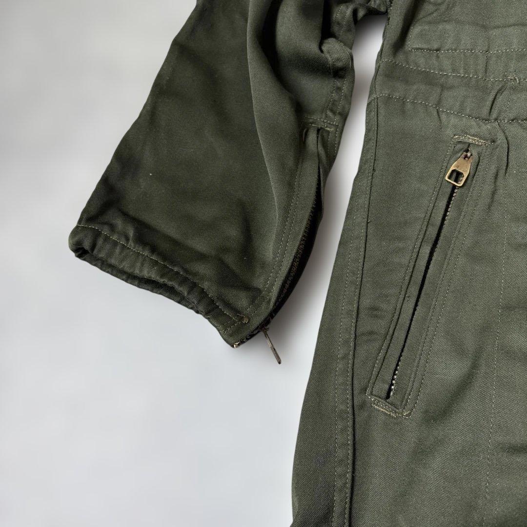 ★超希少　70s初期　フランス軍　ARMY カバーオール　ジャンプスーツ　つなぎ