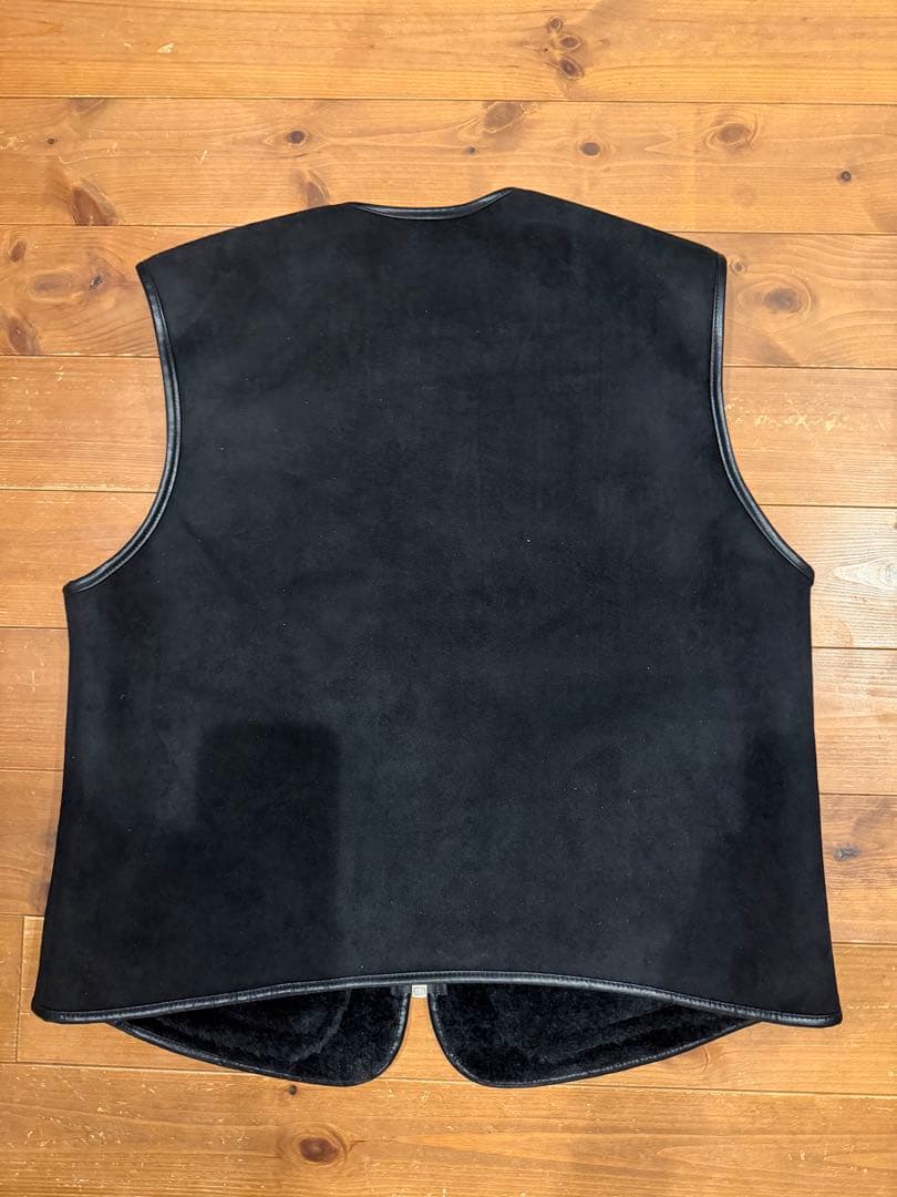 GDC Vegan Mouton Vest 木村拓哉　キムタク　black