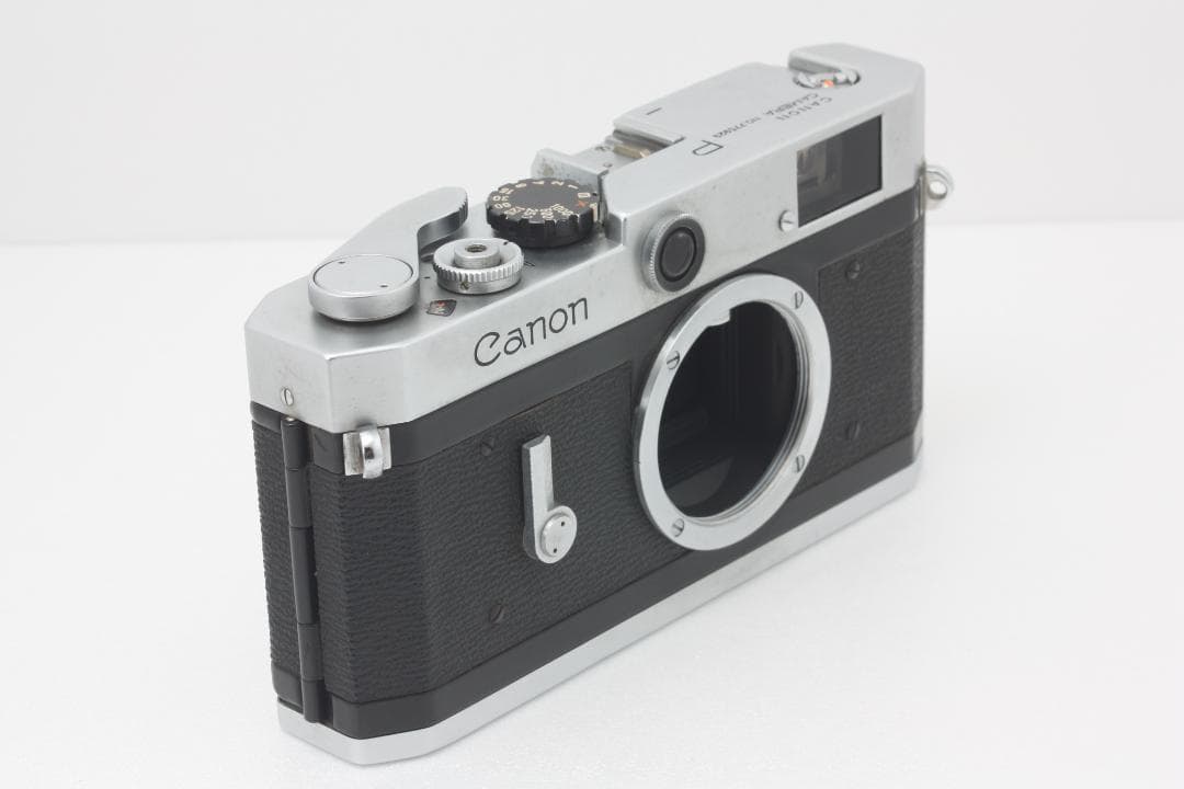 キャノン Canon P ポピュレール ボディ シルバー #299a