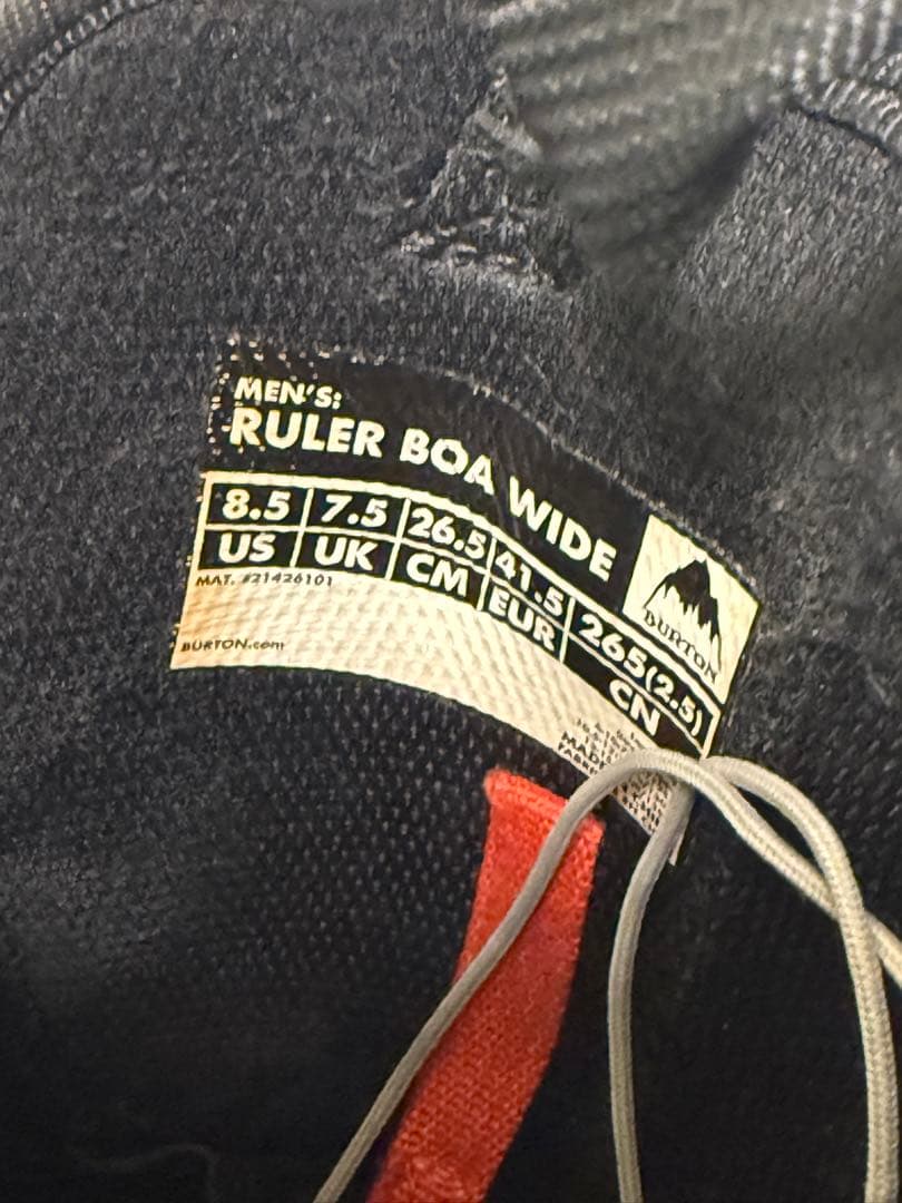 Burton Ruler Imprint スノーボードブーツ