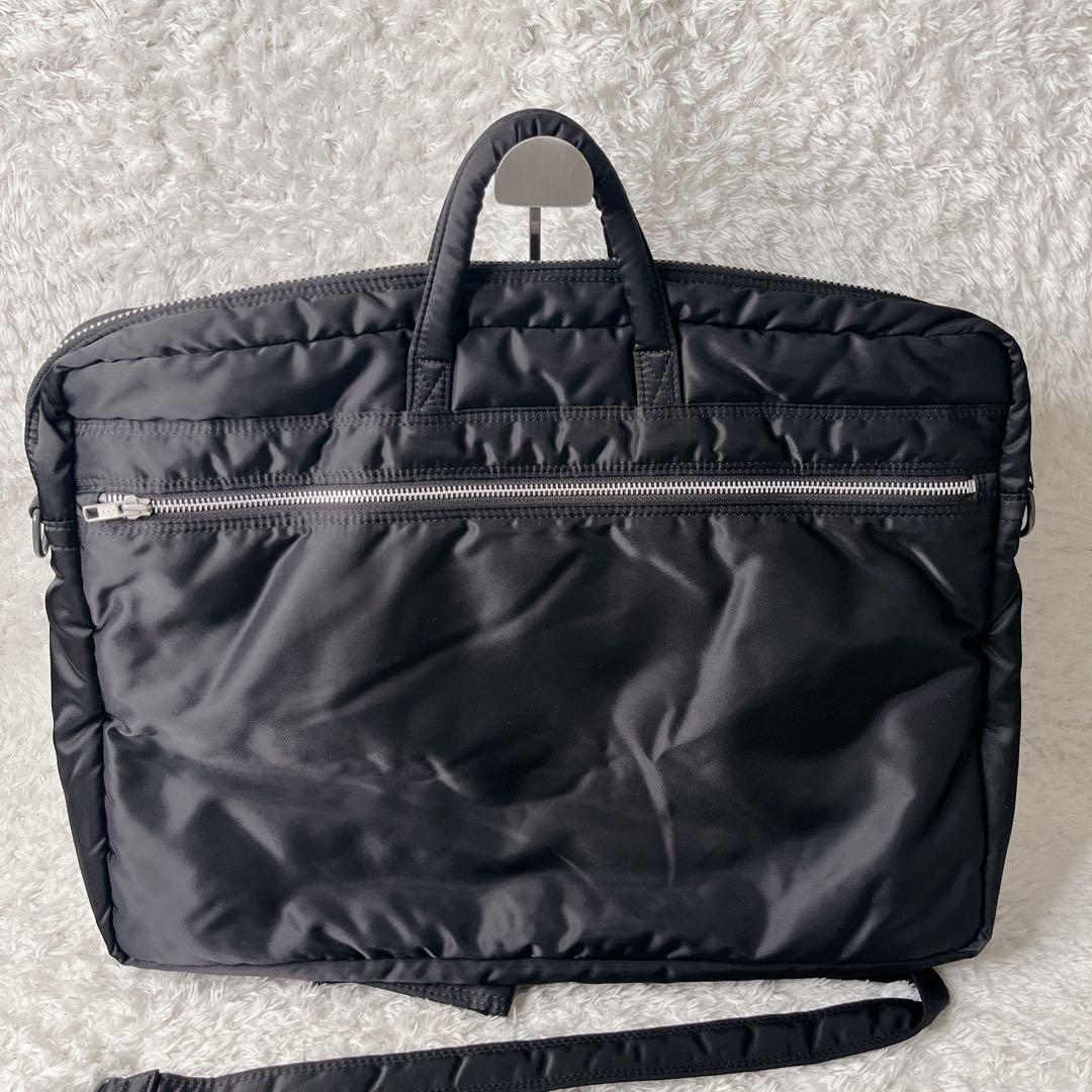 ✨未使用級✨ ポーター タンカー 2way ブリーフケース ブラック A4 通勤