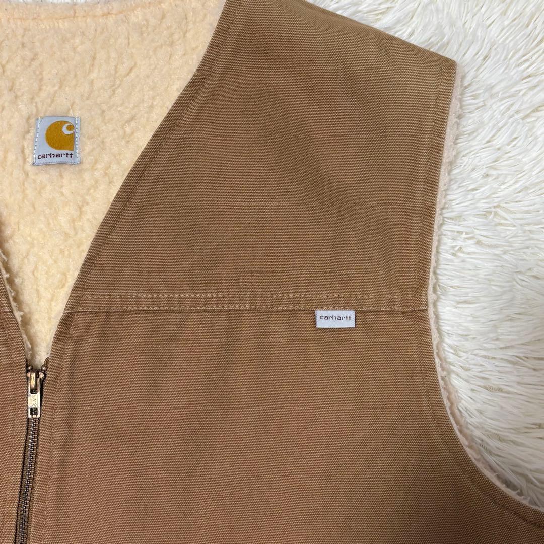carhartt カーハート 80s USA製 裏ボアダックベスト