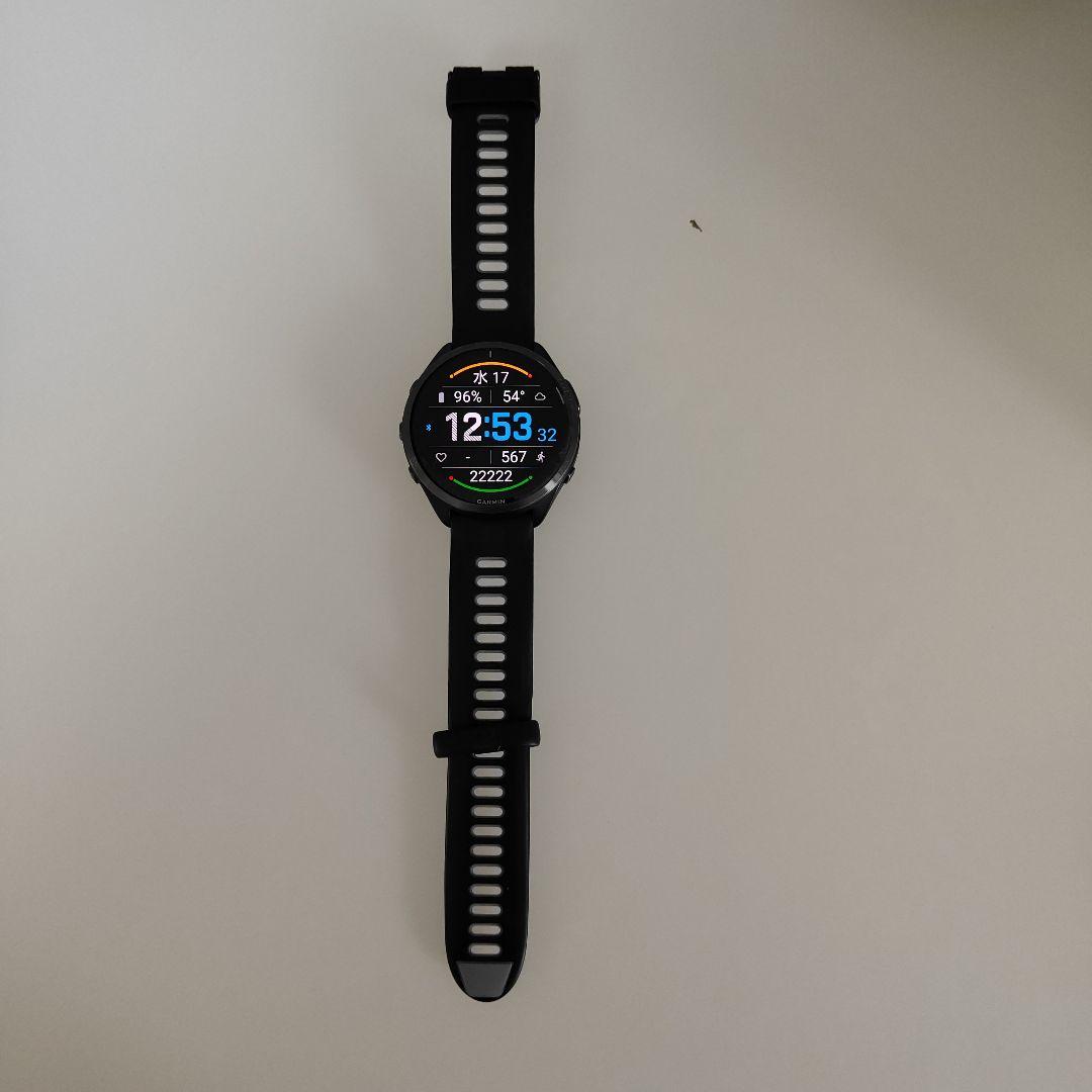 Garmin Forerunner 965｜保護フィルム付｜電池良好｜Suica