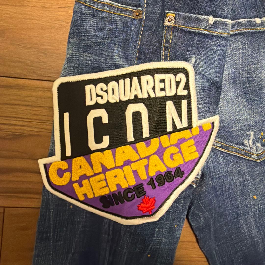 DSQUARED2 ICON ストレートデニム
