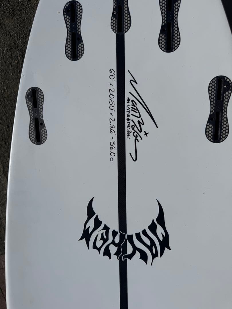 プラセボサーフボード TABRET REDUX 38L 6'0\"