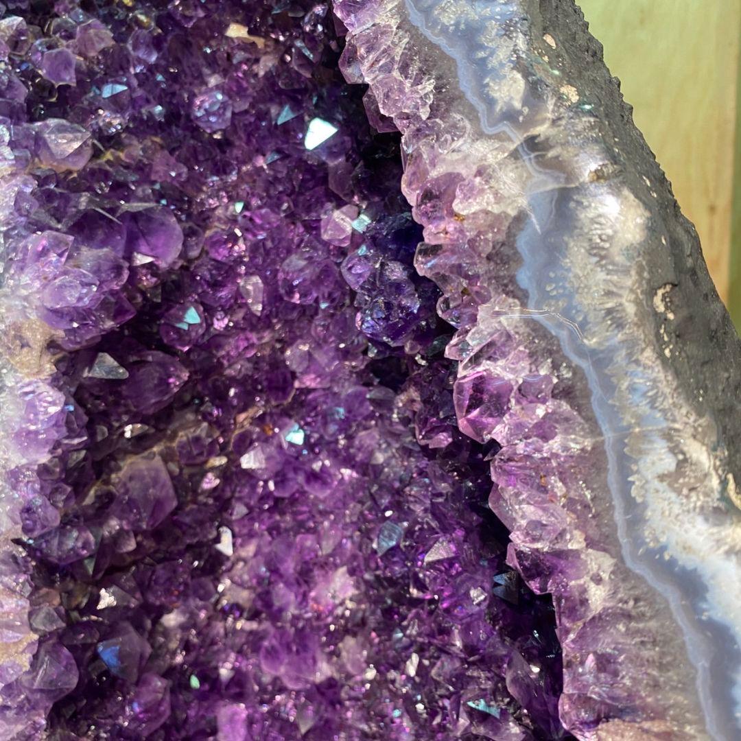 バタフライ型　アメジストペアドーム