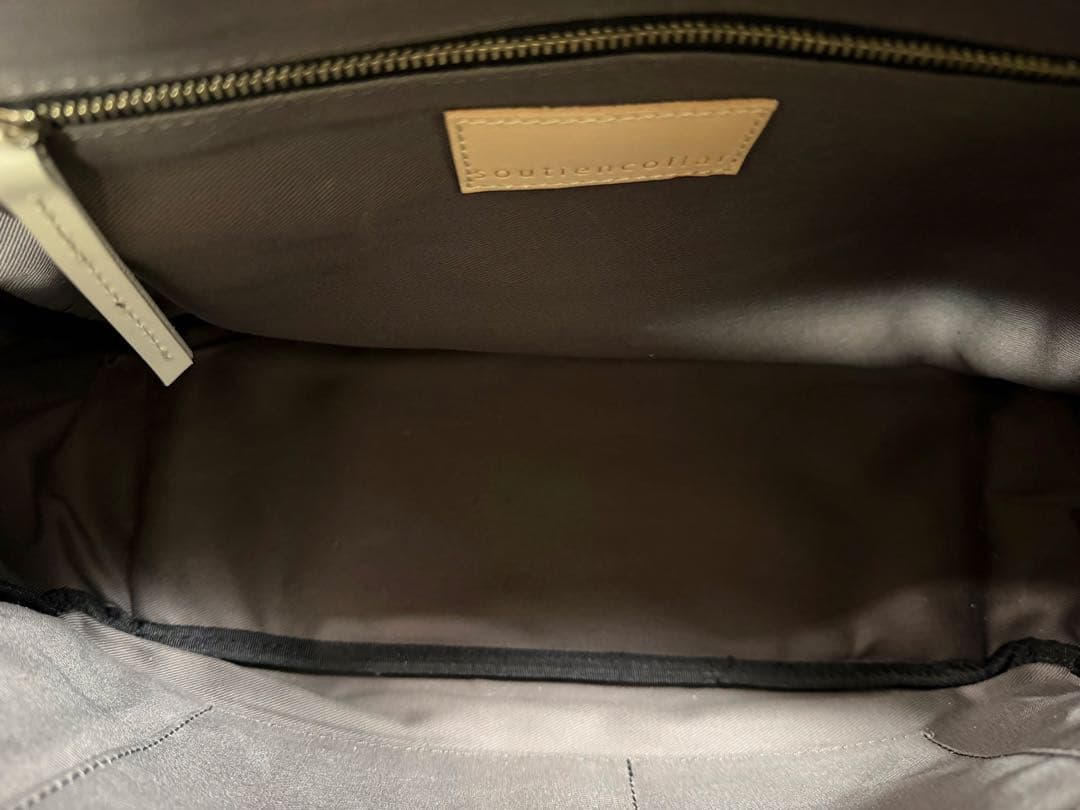 マドリガル　おかかえバッグ ブラックレザー ビジネスバッグ