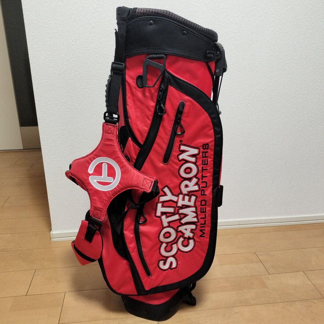限定品 ミルドパター キャディバッグ 赤　正規品
