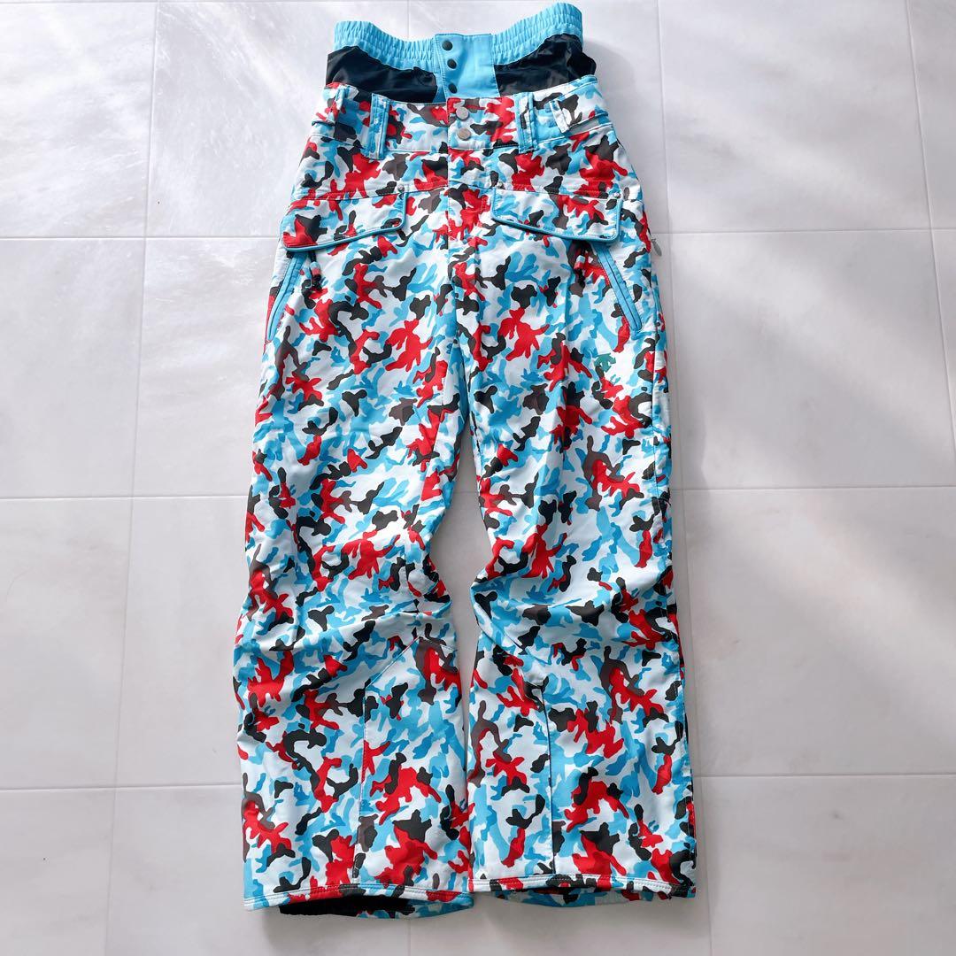 DESCENTE✨デサント HEAT NAVI スキー スノボウェア カモフラ柄