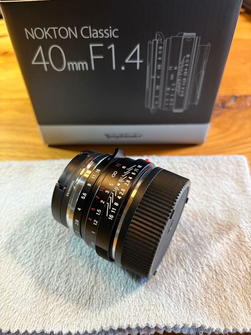 レンズ(単焦点) NOKTON Classic 40mmF1.4 MC VM