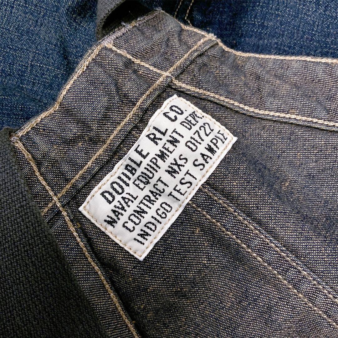 24FW 新品 RRL デニム カーゴ オーバーオール ダブルアールエル L