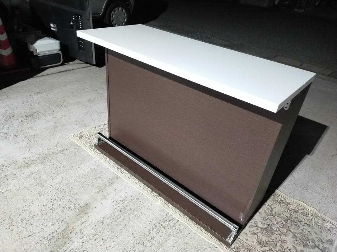 お洒落な空間♪♪☆バーカウンター☆ 収納付き