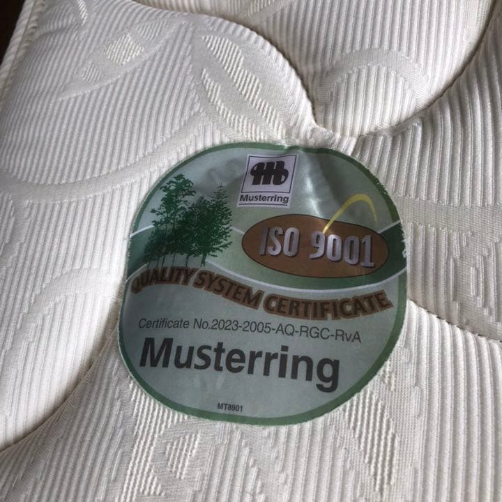 マットレス ◆直輸入◆ムスタリング ダブル アイシン精機 ベッドフレーム 手渡