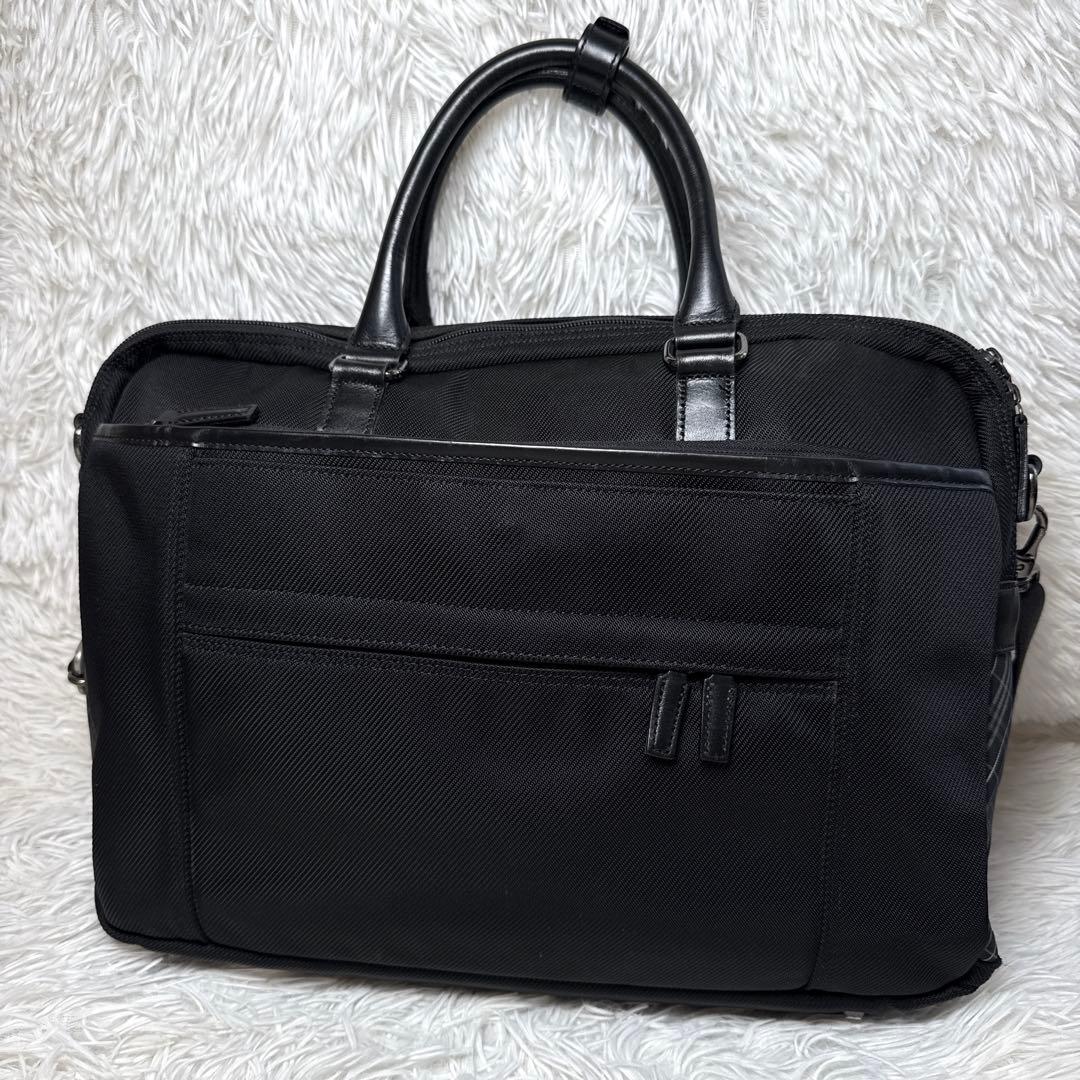 ブラックレーベルクレストブリッジ 2way ビジネスバッグ 黒 通勤 A4収納可