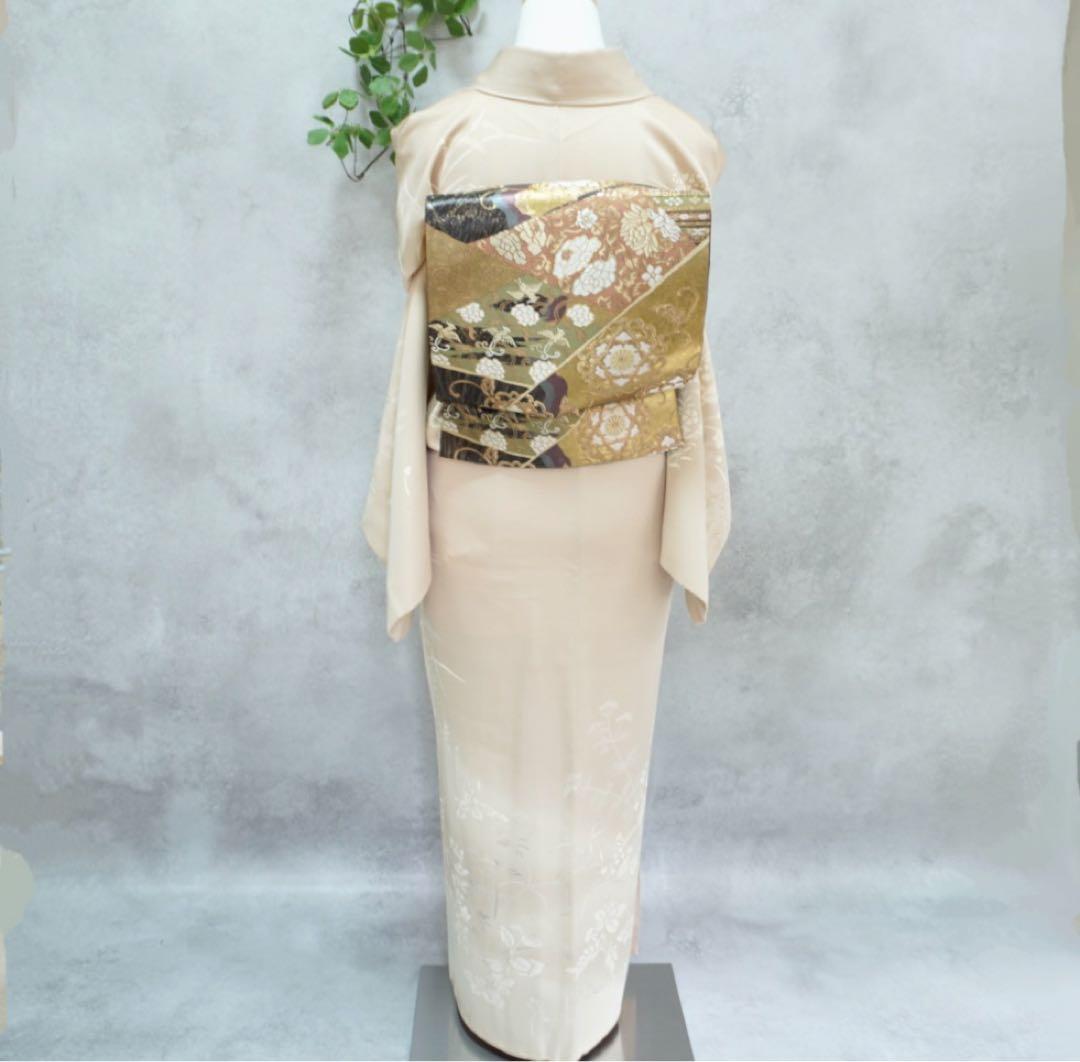 訪問着フルセット264▪︎卒業式　入学式　お宮参【訪問着、袋帯、帯締め、帯揚げ】