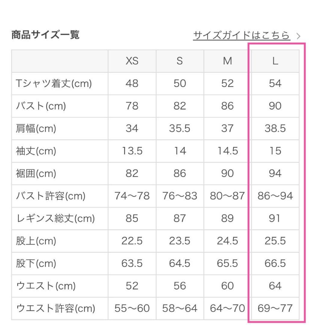 新品【SUKALA】L ボタニカル柄 Tシャツ＆レギンスセット　ラバ　ヨガ