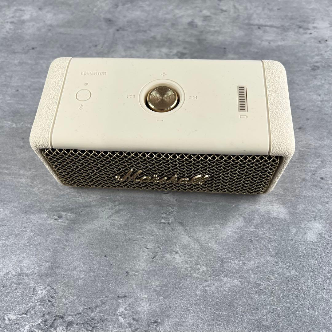 【美品】Marshall ワイヤレススピーカー ホワイト