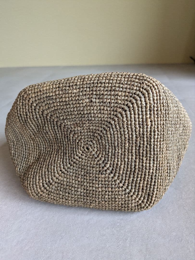 【再販】　ヨーガンレール　ラフィアバッグ