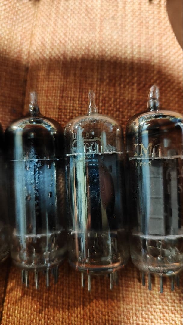真空管 6CG7 USAの文字 メーカー不明 中古