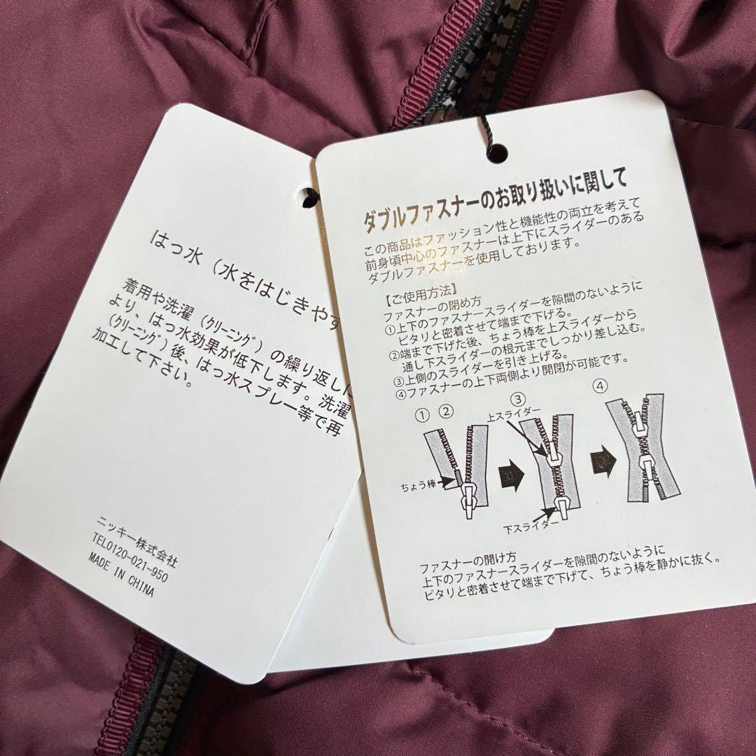 【未使用品タグ付】FILA GOLF ダウン80% フェイクファー 3Lサイズ