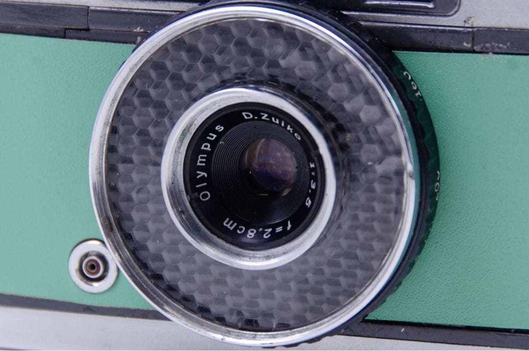 OLYMPUS PEN-EE コンパクトフィルムカメラ グリーン