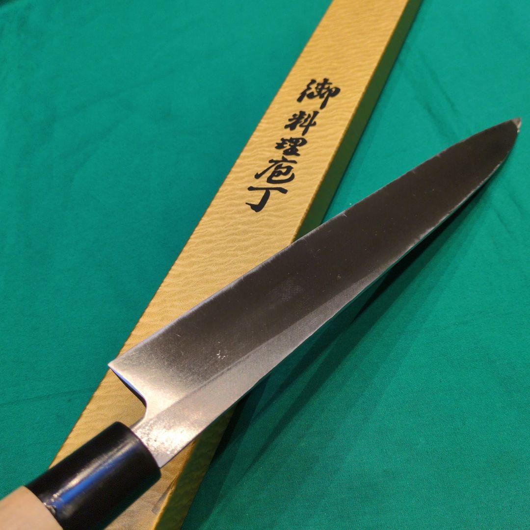 ≪銀三鋼使用≫正光作　長尺柳刃包丁　刺身包丁　10寸　300ミリ　桜柄付き